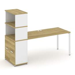 Стол рабочий Concept CN.SP-232 Металл белый